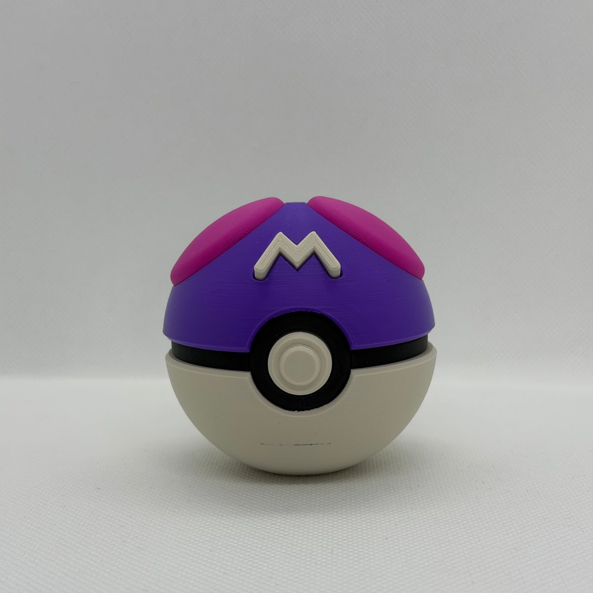 MasterBall – 3D Druck Masterball Clicker Pokémon Sammlerstück | PRNT&more