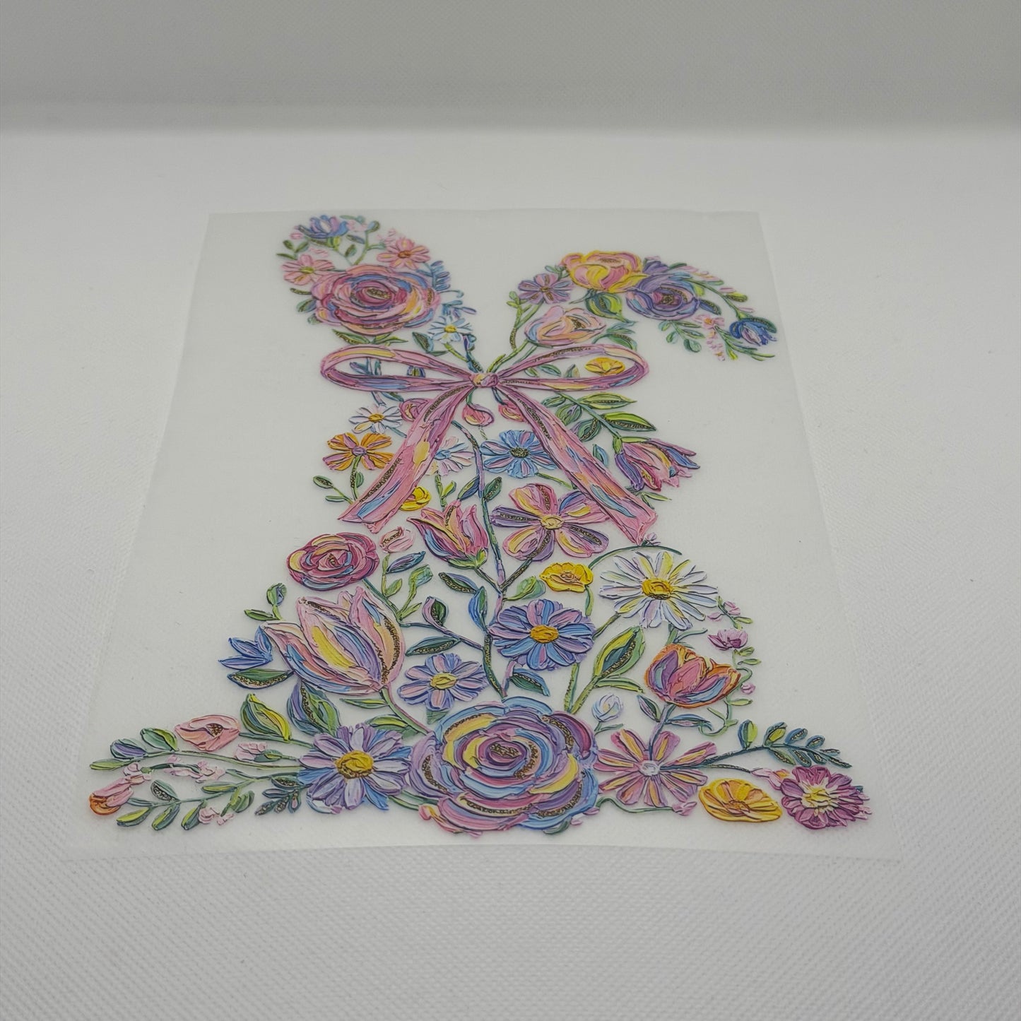Pinselstrich Osterhase DTF Transfer – Aquarell | PRNT&mehr