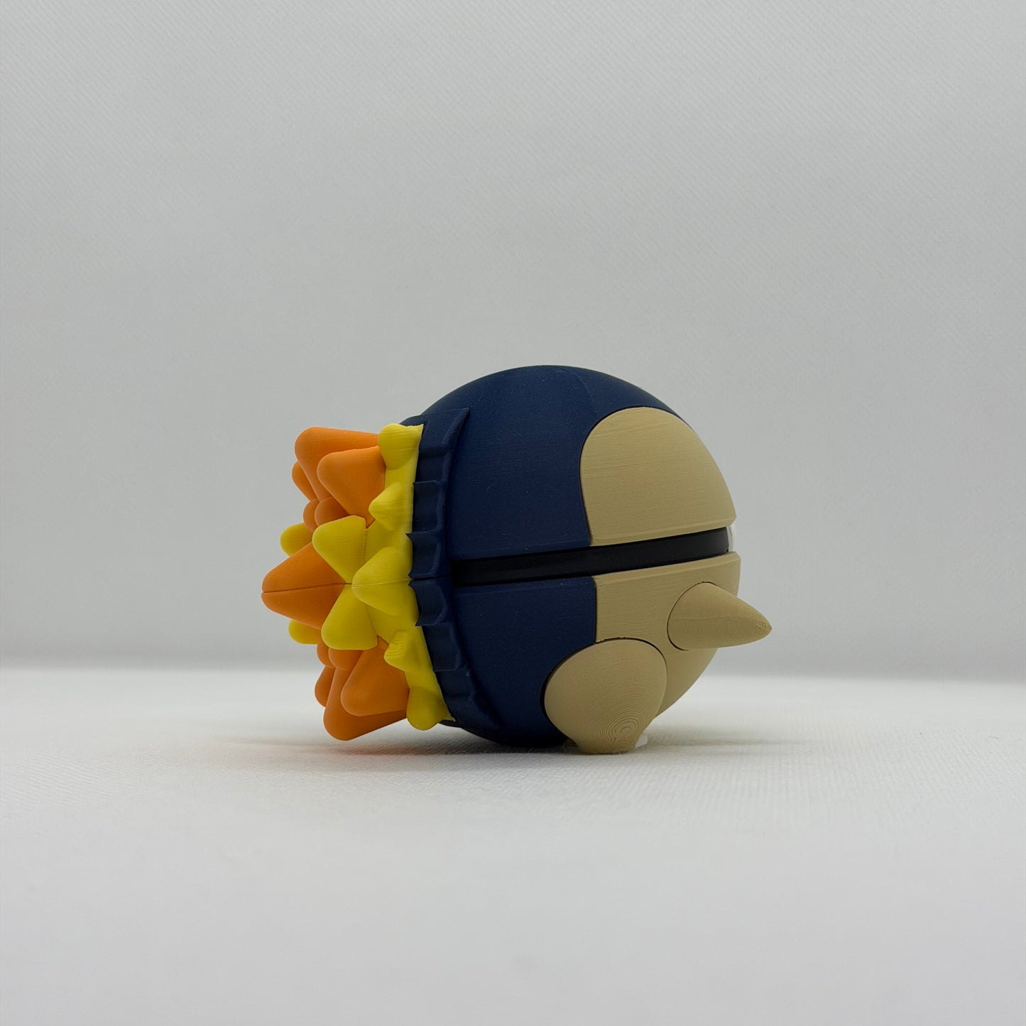 CyndaquilBall – 3D Gedruckter Pokéball Clicker Cyndaquil Johto Handgefertigt Schweiz | PRNT&more