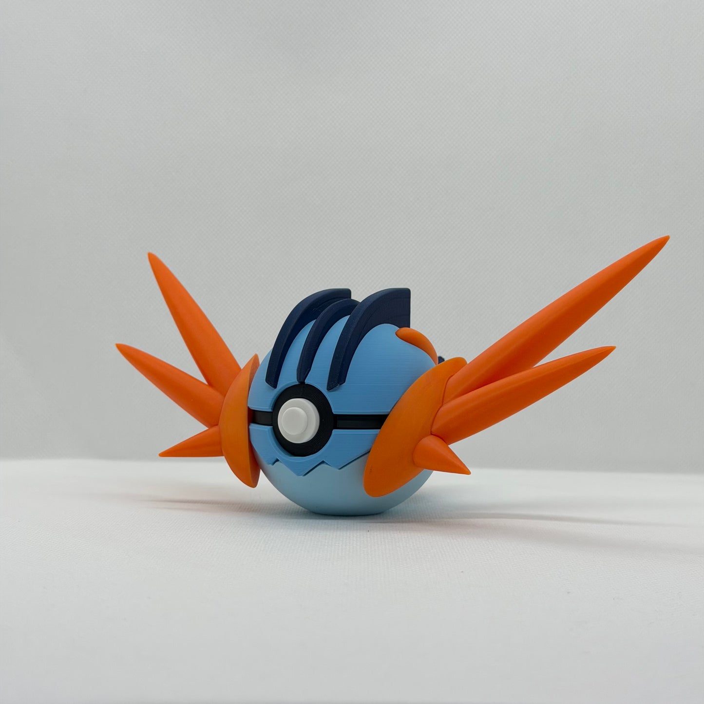 MegaSwampertBall – 3D Gedruckter Pokéball Clicker Mega Swampert Handgefertigt Schweiz | PRNT&more