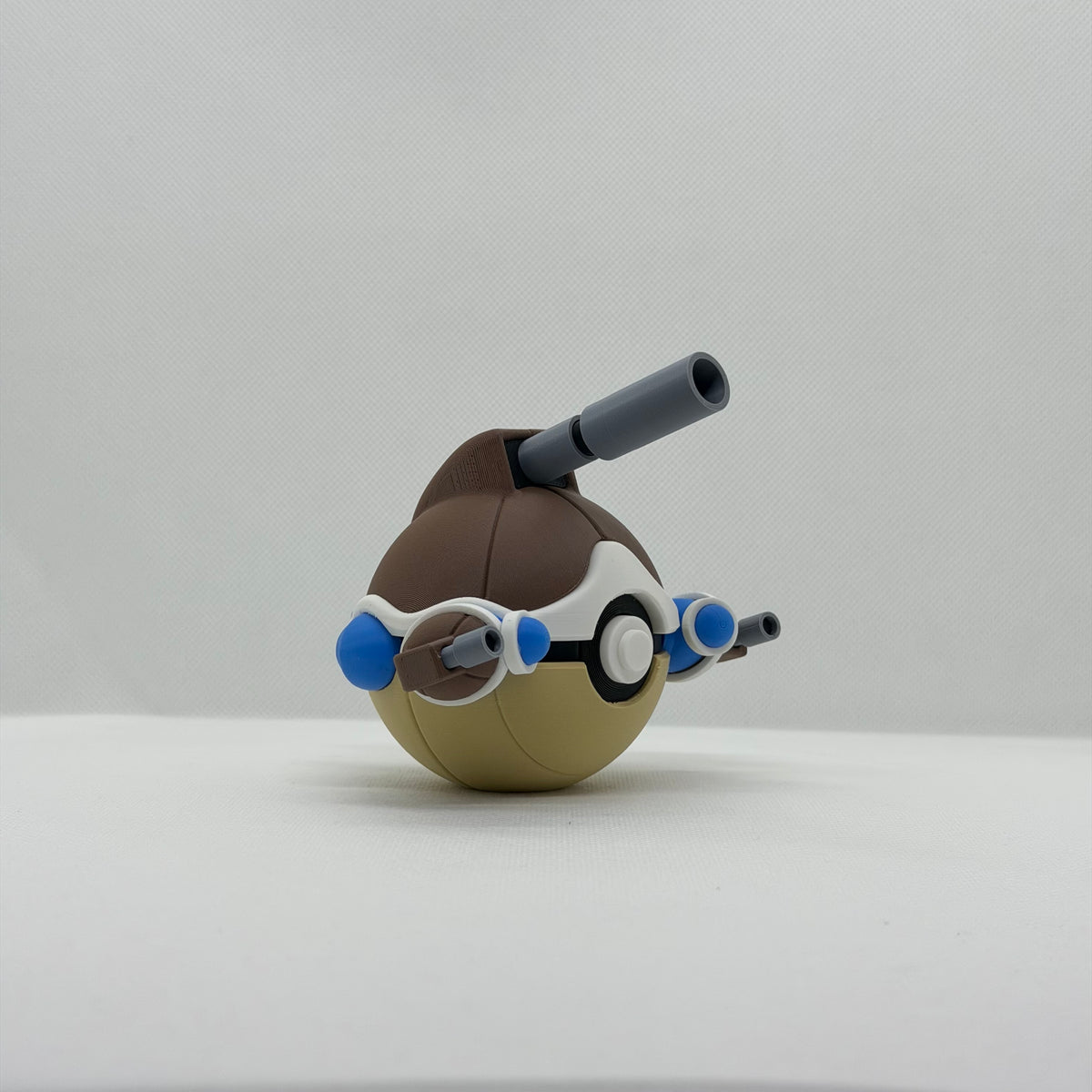 MegaBlastoiseBall – 3D Gedruckter Pokéball Clicker Mega Blastoise Handgefertigt Schweiz | PRNT&more