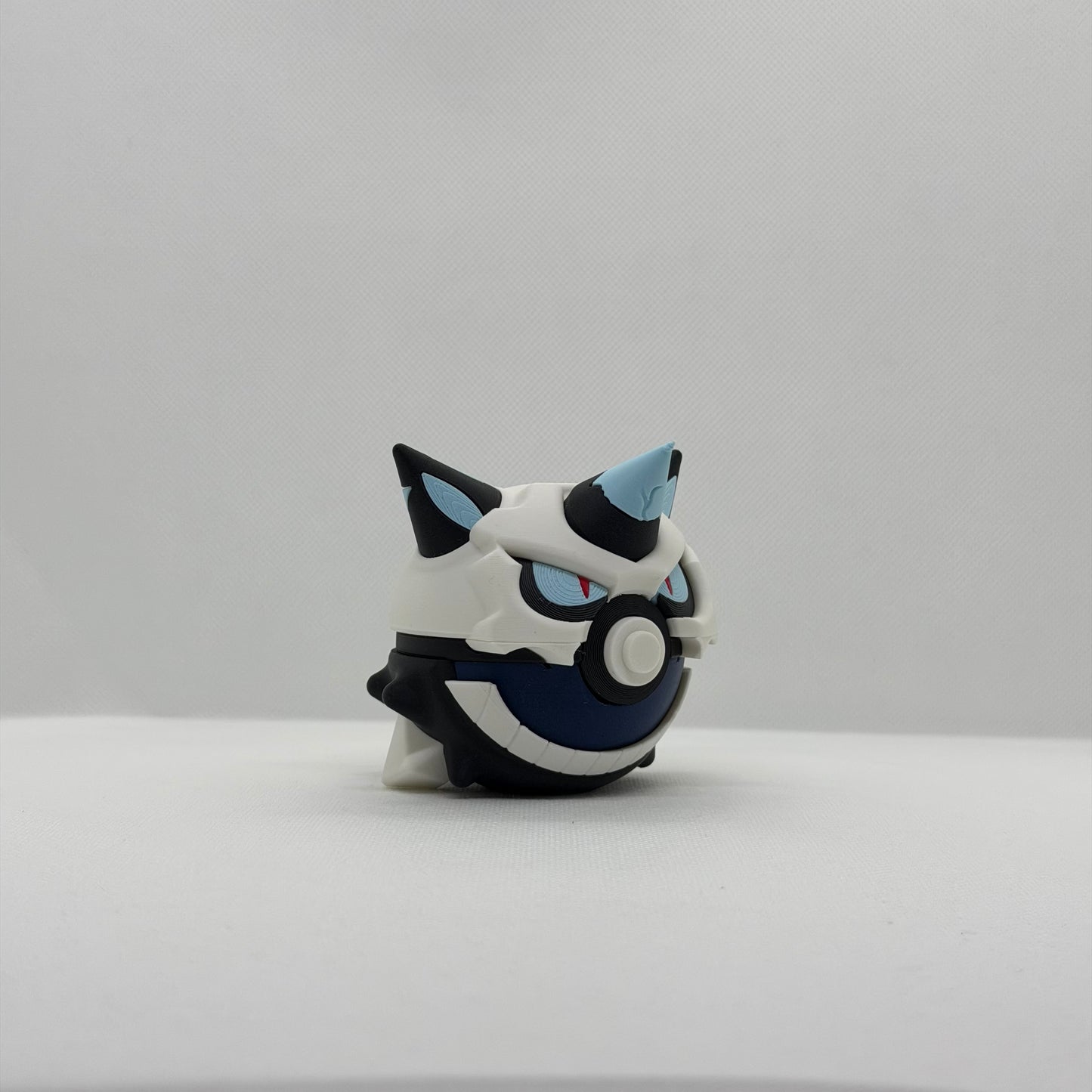 MegaGlalieBall – 3D Gedruckter Pokéball Clicker Mega Glalie Handgefertigt Schweiz | PRNT&more