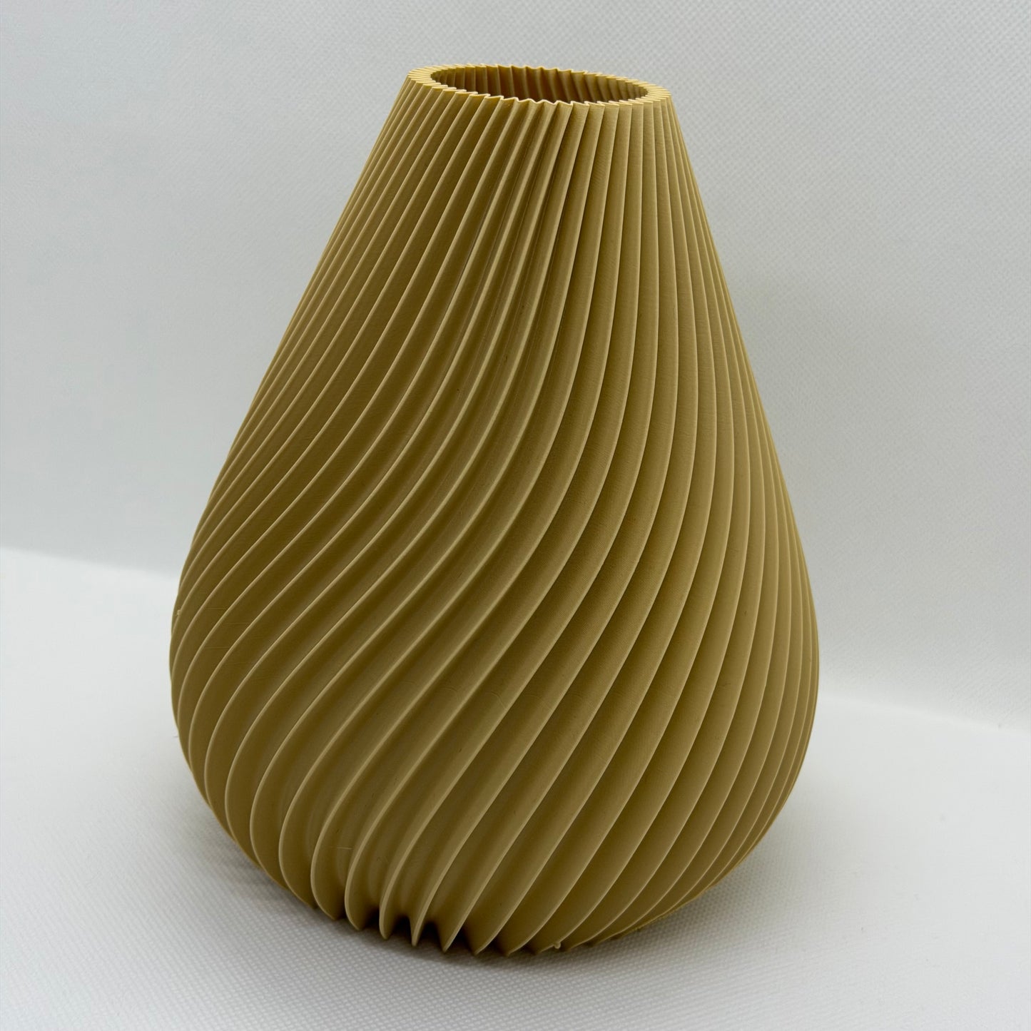 PrintVase Desert Tan – 3D Gedruckte Dekovase Handgefertigt Suisse | PRNT et plus