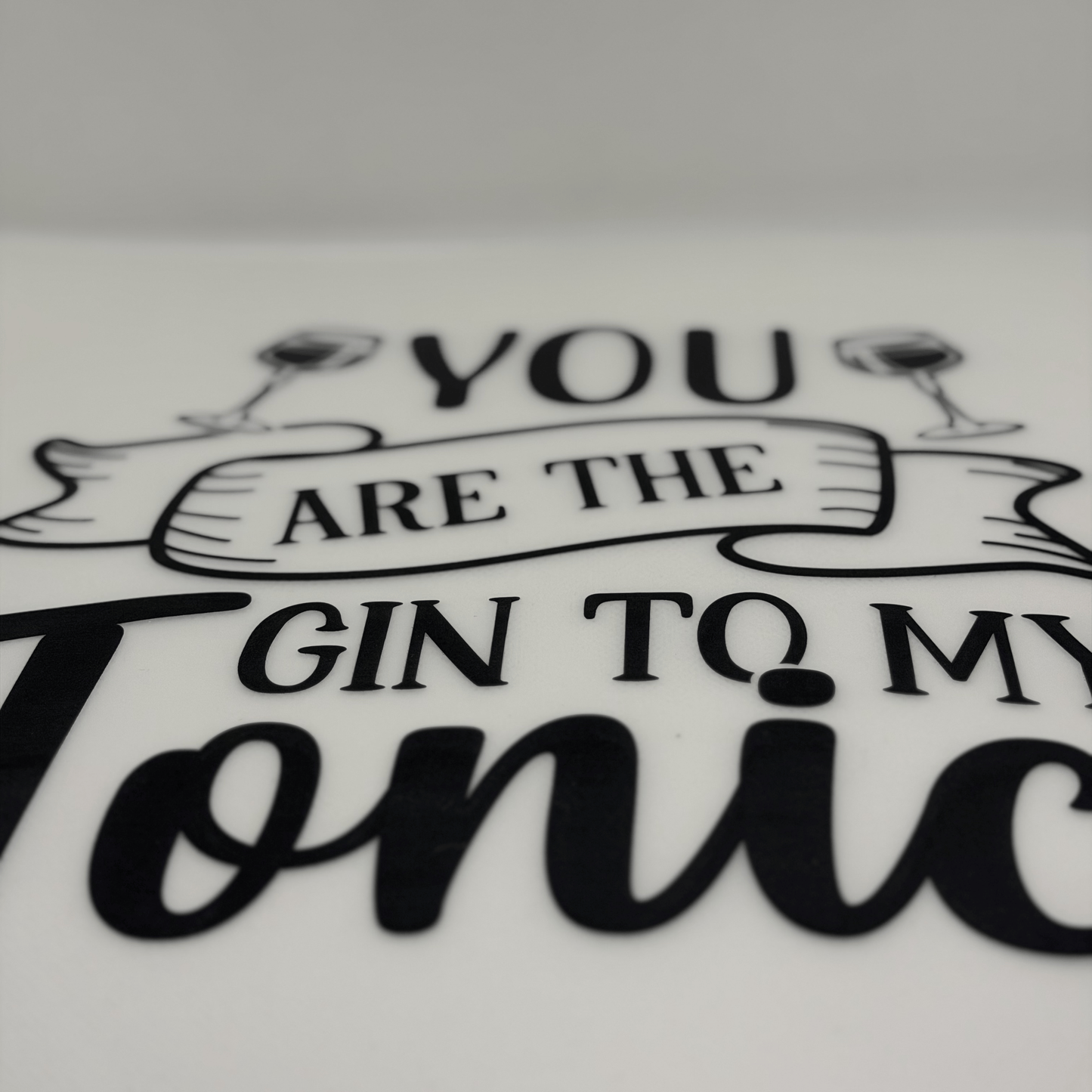 Gin Tonic DTF Transfer – Lustiger Spruch | PRNT&more