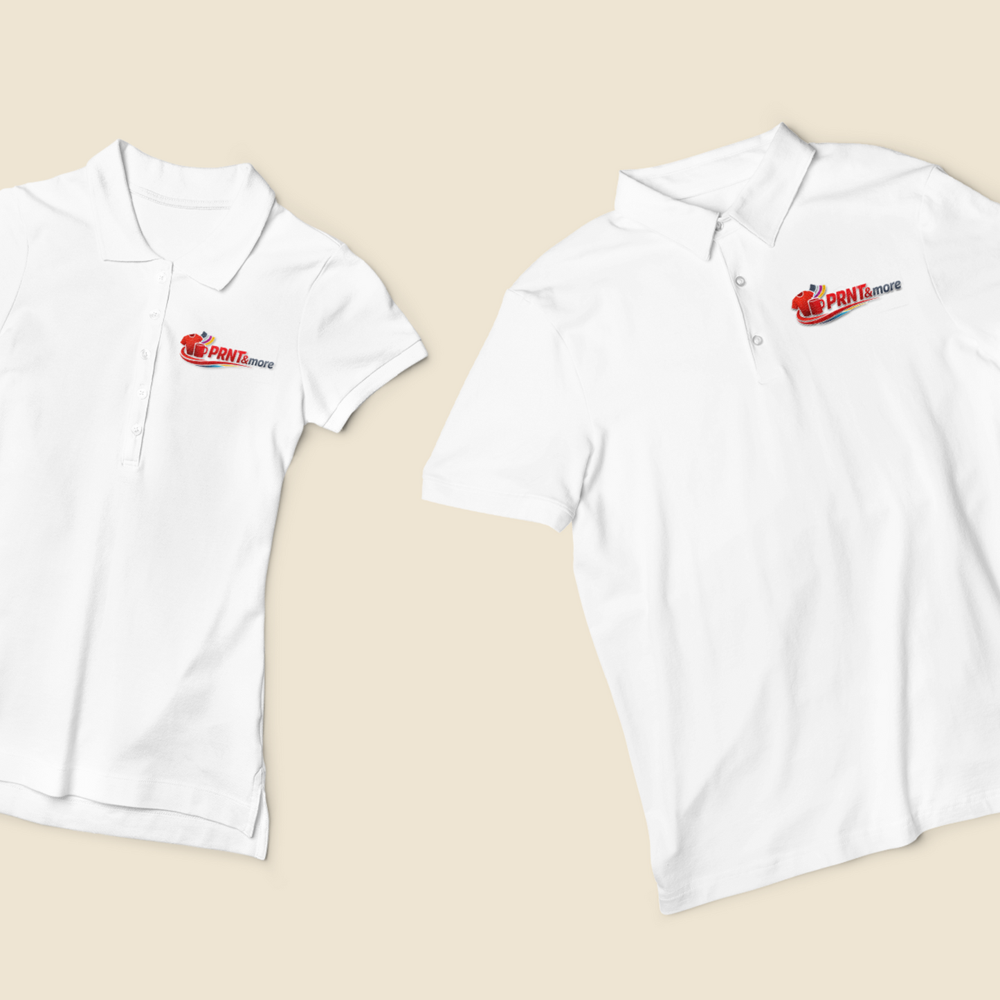PrintPolo – Personalisiertes Poloshirt Bedruckt DTF Druck Damen & Herren Schweiz | PRNT&more