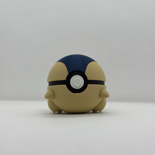 CyndaquilBall – 3D Gedruckter Pokéball Clicker Cyndaquil Johto Handgefertigt Schweiz | PRNT&more