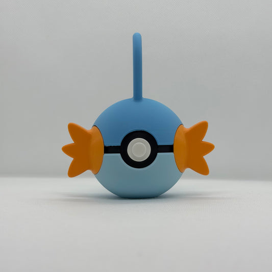 MudkipBall – 3D Gedruckter Pokéball Clicker Mudkip Handgefertigt Schweiz | PRNT&more