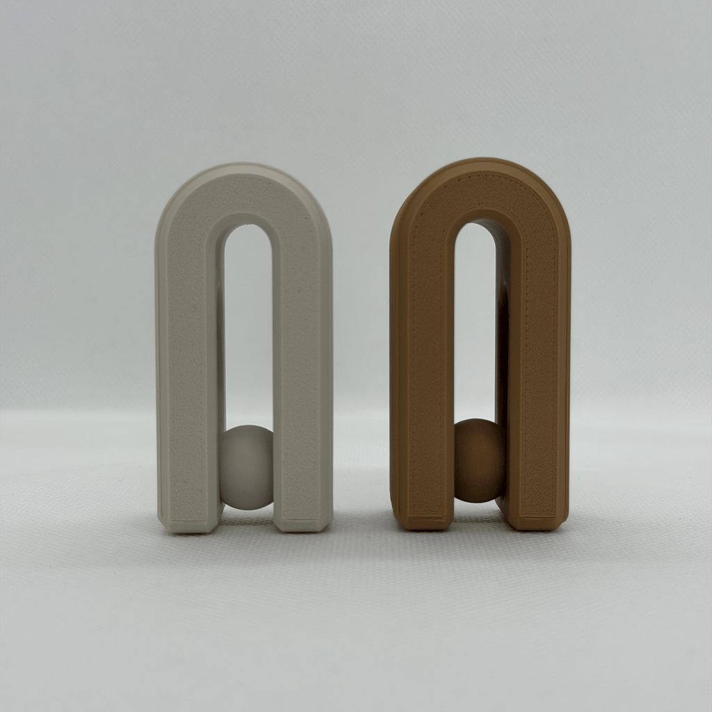 3D Druck Handtuchhalter Bogen – Einzelhandtuch Wandhaken | PRNT&more