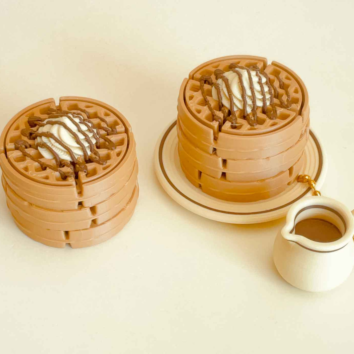WaffleClick – 3D Gedruckter Waffle Fidget Clicker Personalisiert Handgefertigt Schweiz | PRNT&more