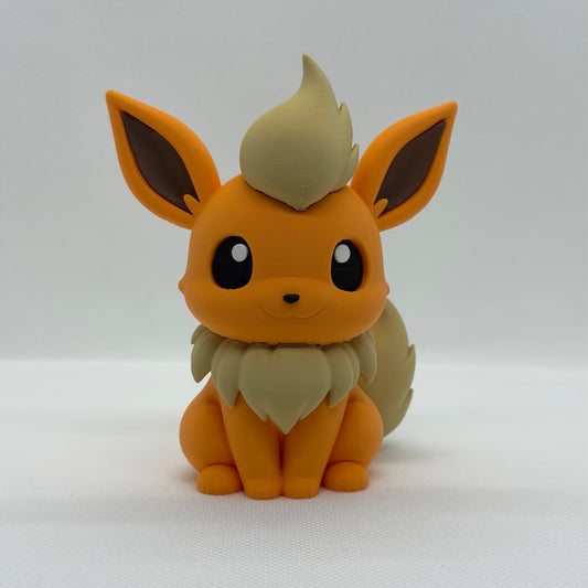 Flareon Figur Schweiz | 3D gedruckte Flareon Pokémon Figur | PRNT&more
