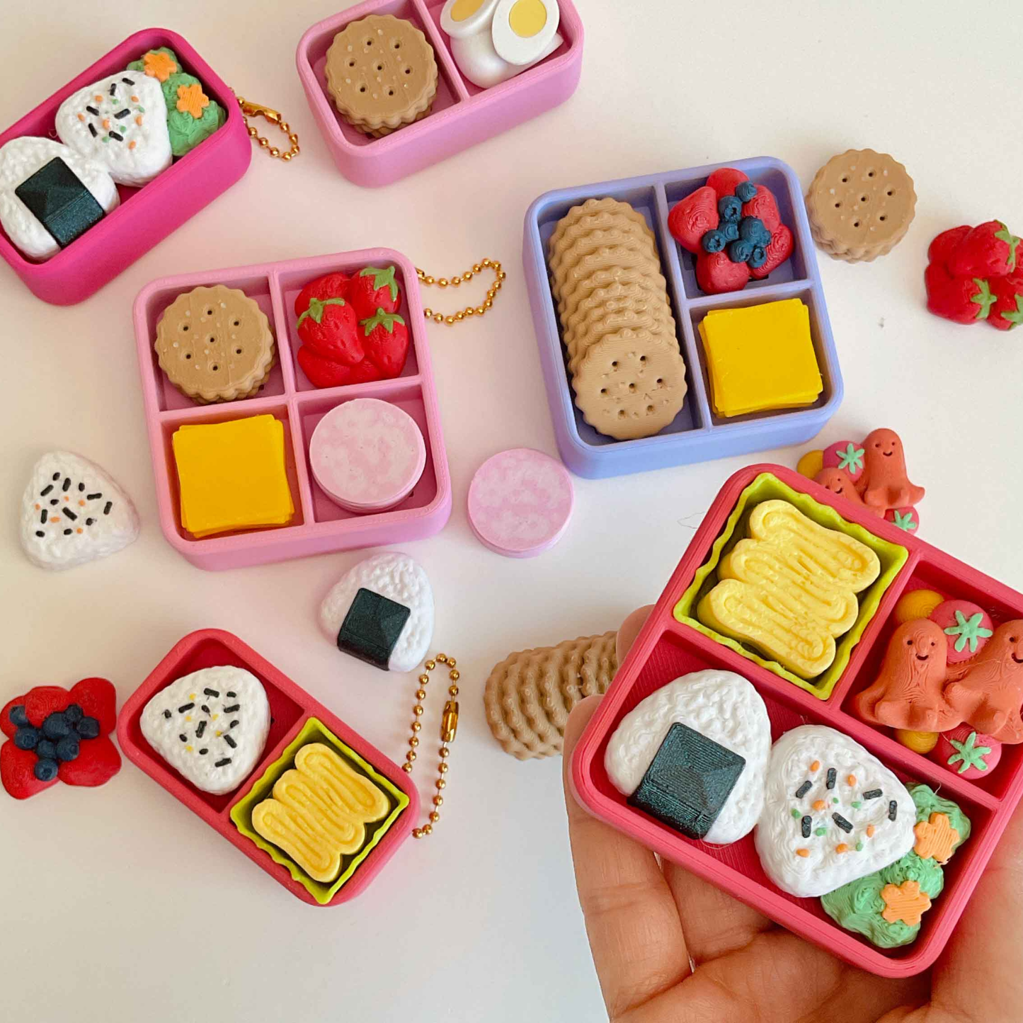LunchClick – 3D Gedruckter Bento Fidget Clicker Lunchbox Personalisiert Handgefertigt Schweiz | PRNT&more