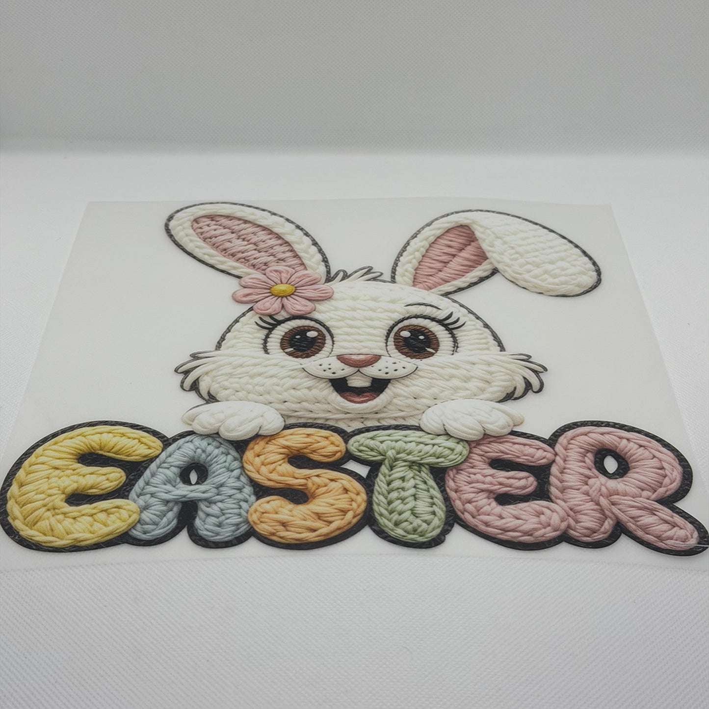 Häkel Osterhase DTF Transfer – Klassisch | PRNT&mehr 