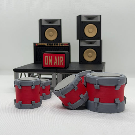 Rock Stage Fidget Clicker Set Schweiz | 3D gedrucktes Musik Clicker Set | PRNT&more