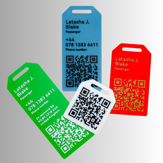 ScanTag – Porte-documents imprimé 3D avec code QR – Personnalisé | PRNT et plus 