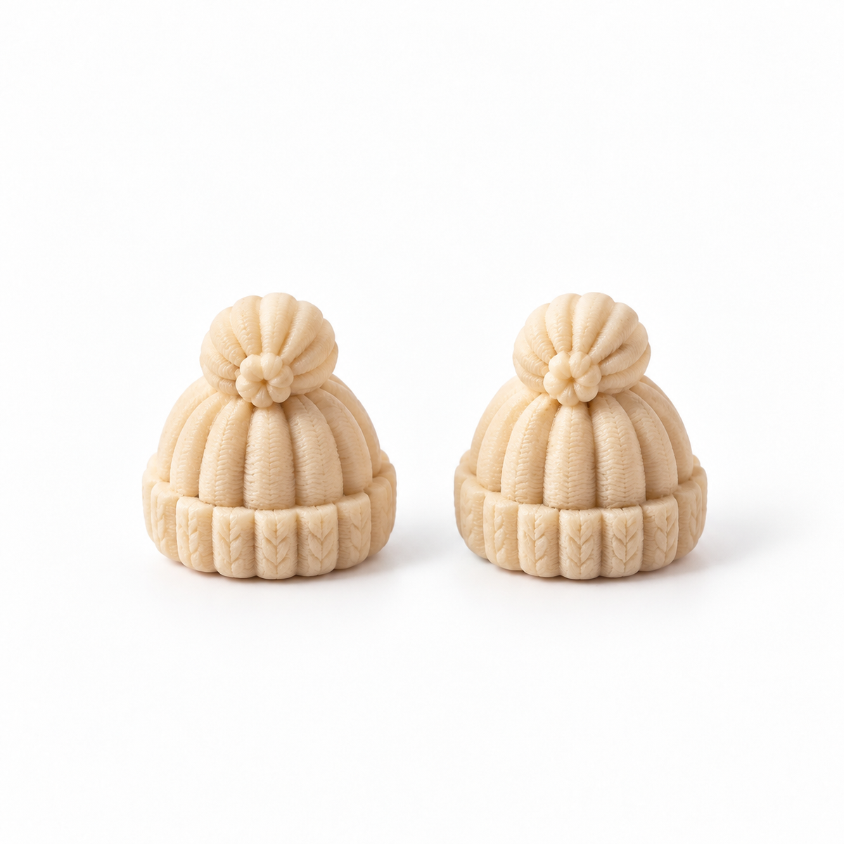 Cozy Beanie Ohrstecker Schweiz | 3D gedruckte Mützen Ohrstecker | PRNT&more