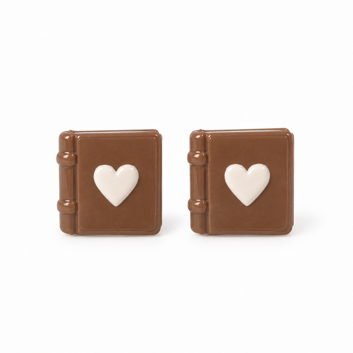 Book Love Ohrstecker Schweiz | 3D gedruckte Buch Ohrstecker | PRNT&more