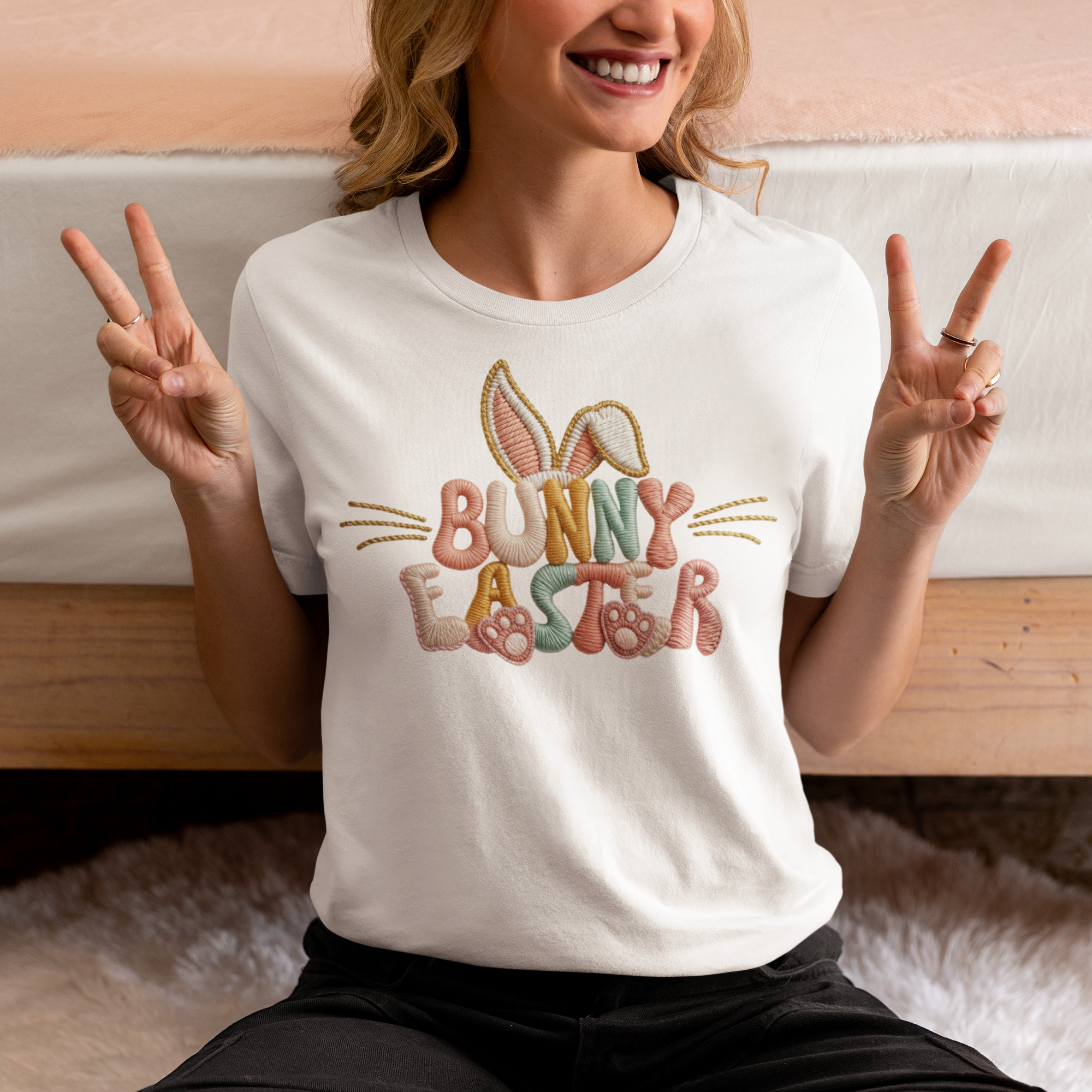 Osterhase DTF Transfer – Klassisch | PRNT&more