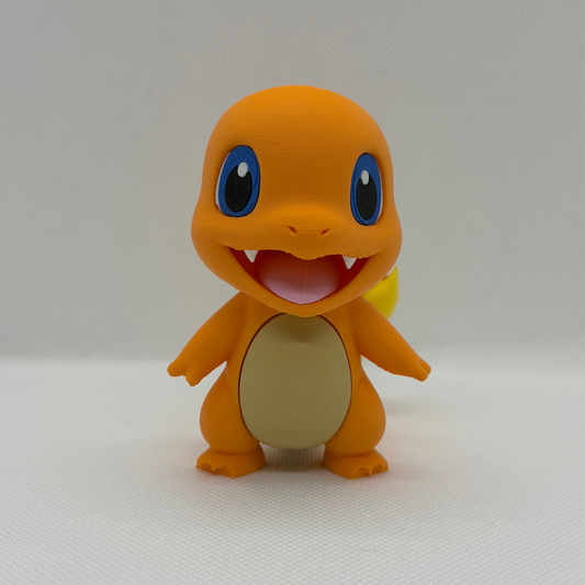 Charmander Figur Schweiz | 3D gedruckte Charmander Pokémon Figur | PRNT&more