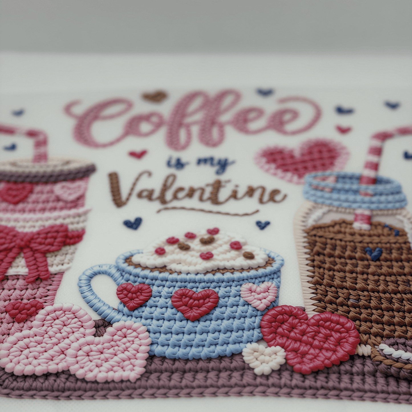 Kaffee Valentinstag DTF Transfer | PRNT&mehr 