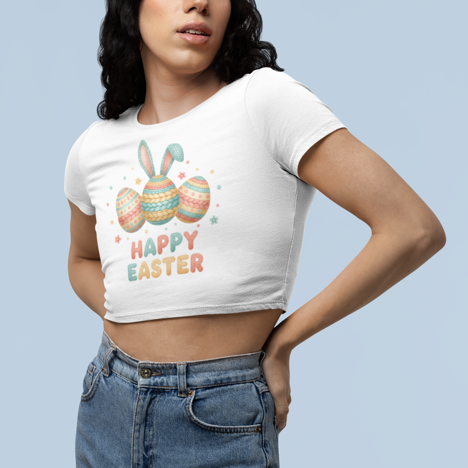 Häkel Ostereier DTF Transfer | PRNT&more