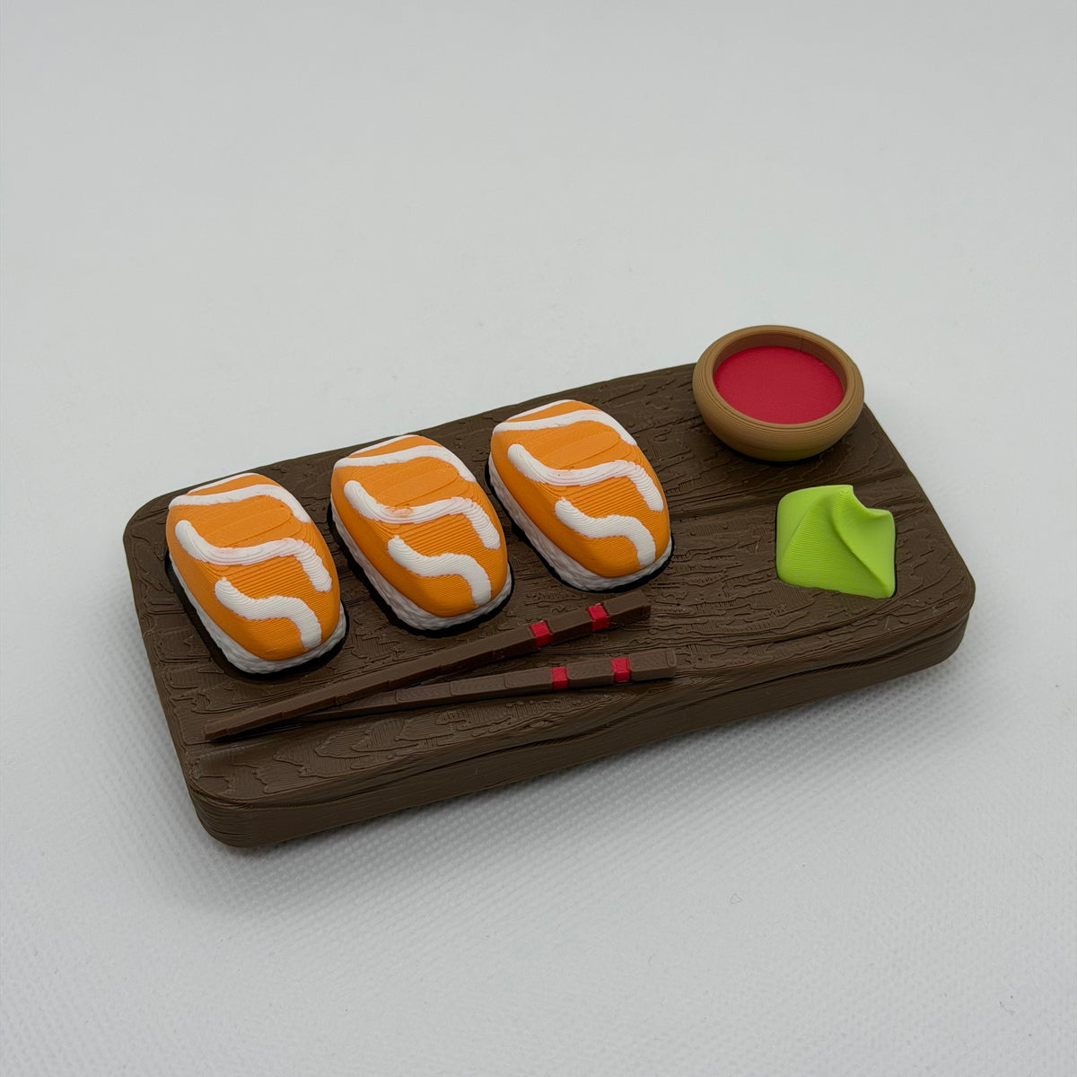 Salmon Nigiri Fidget Clicker Schweiz | 3D gedruckter Sushi Clicker | PRNT&more