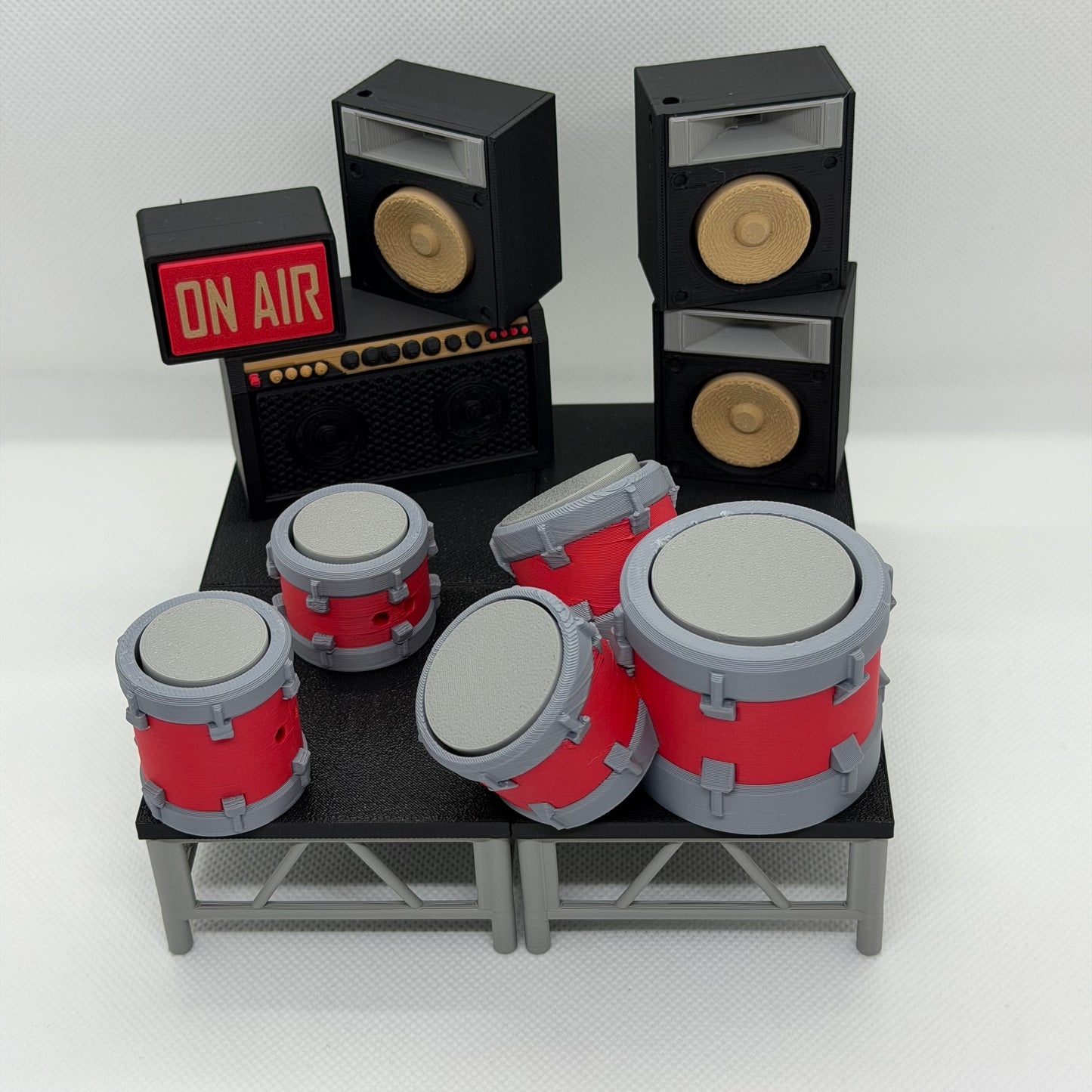 Rock Stage Fidget Clicker Set Schweiz | 3D gedrucktes Musik Clicker Set | PRNT&more