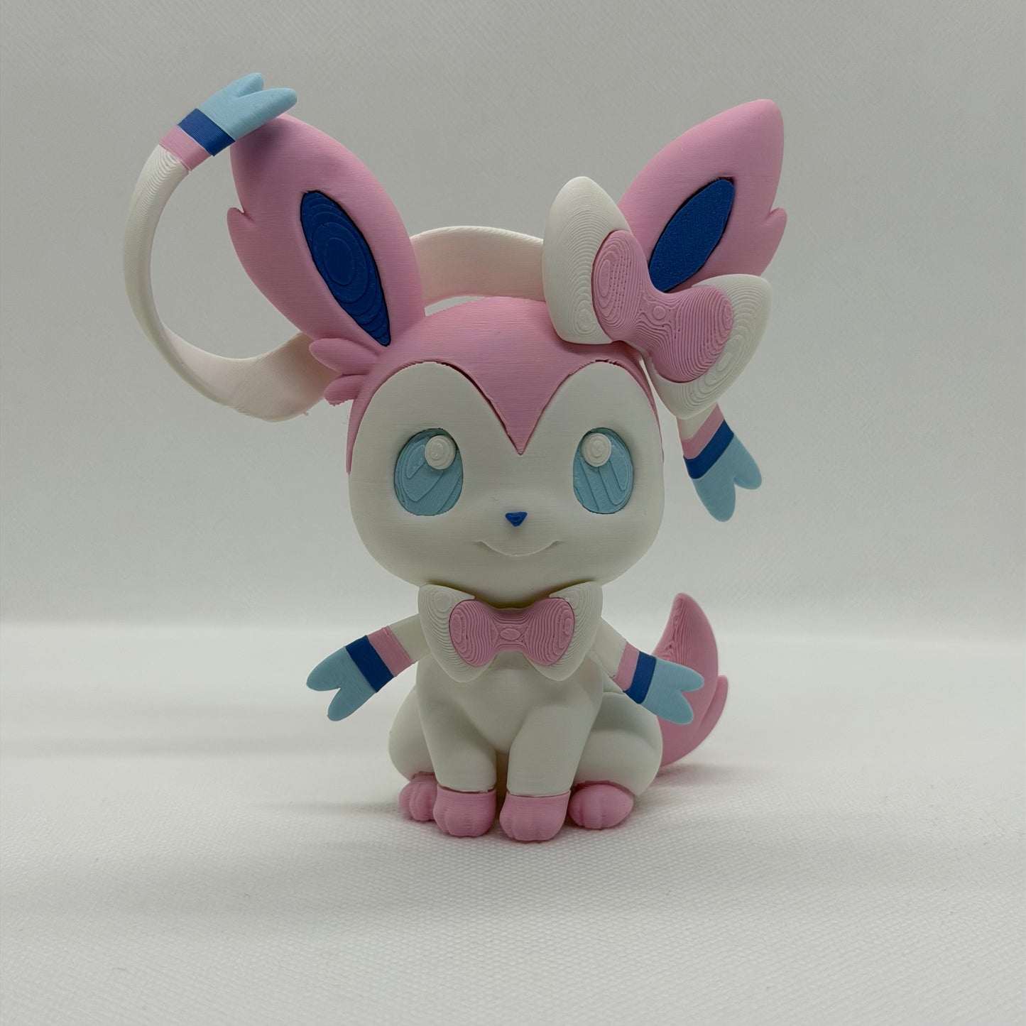 Sylveon Figur Schweiz | 3D gedruckte Sylveon Pokémon Figur | PRNT&mehr 