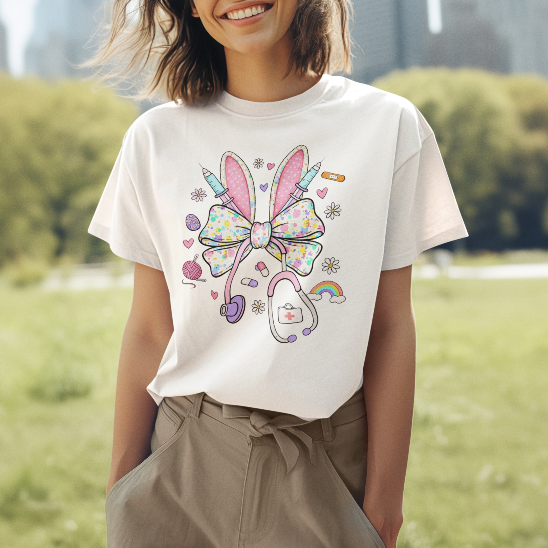 Krankenschwester Ostern DTF Transfer | PRNT&more