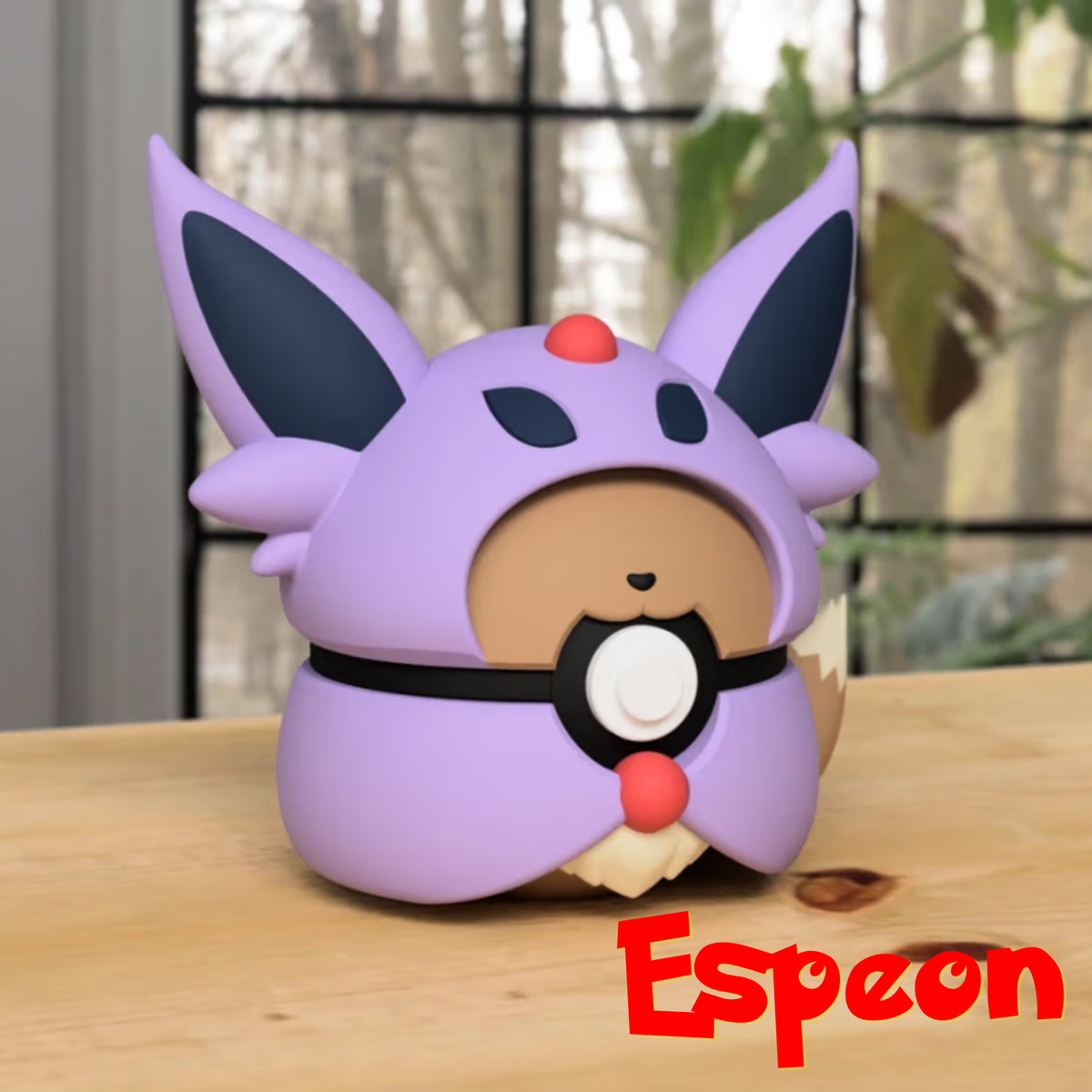 EeveePoncho Ball – 3D Gedruckter Pokéball Clicker Eevee Poncho Series Eeveelution | PRNT&more
