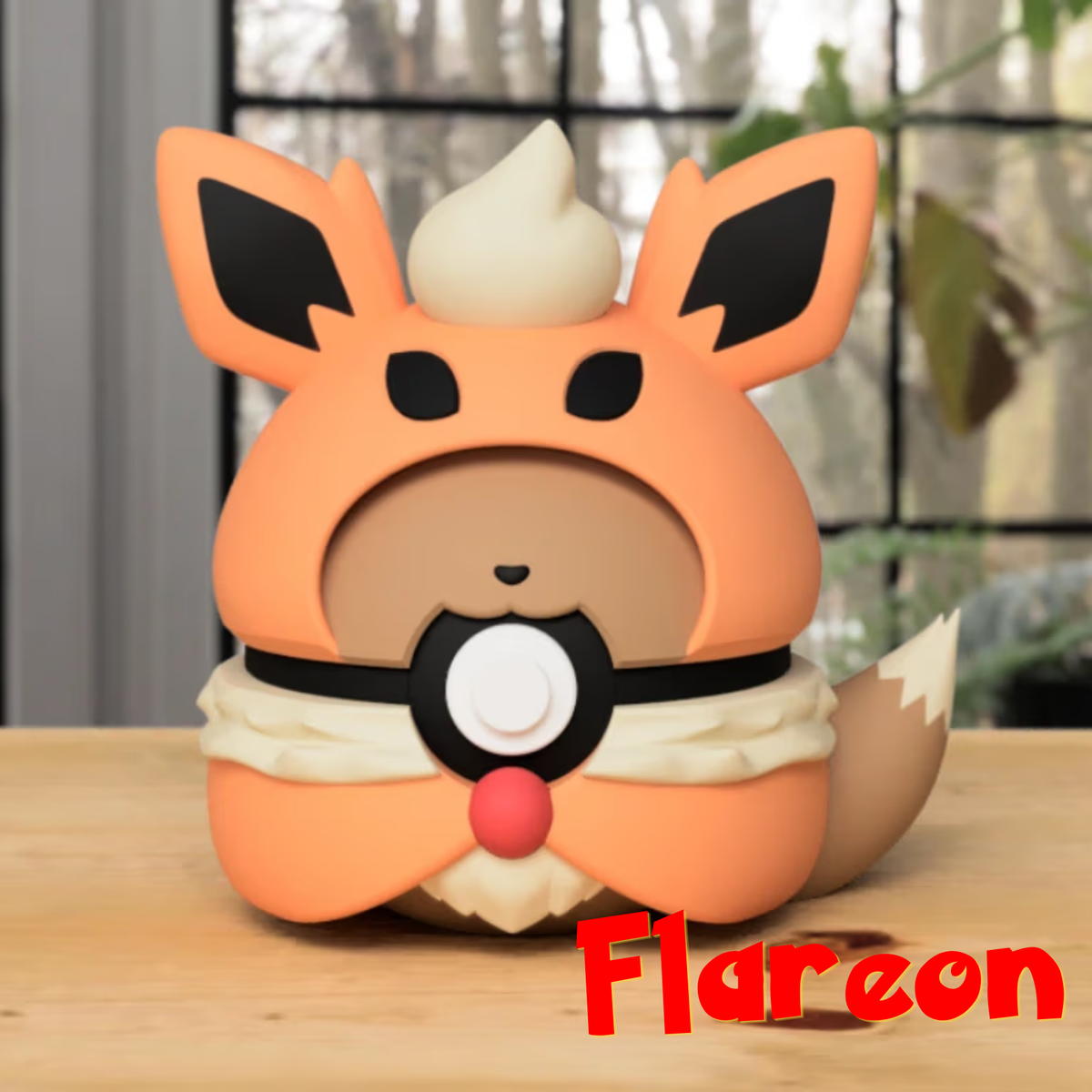 EeveePoncho Ball – 3D Gedruckter Pokéball Clicker Eevee Poncho Series Eeveelution | PRNT&more