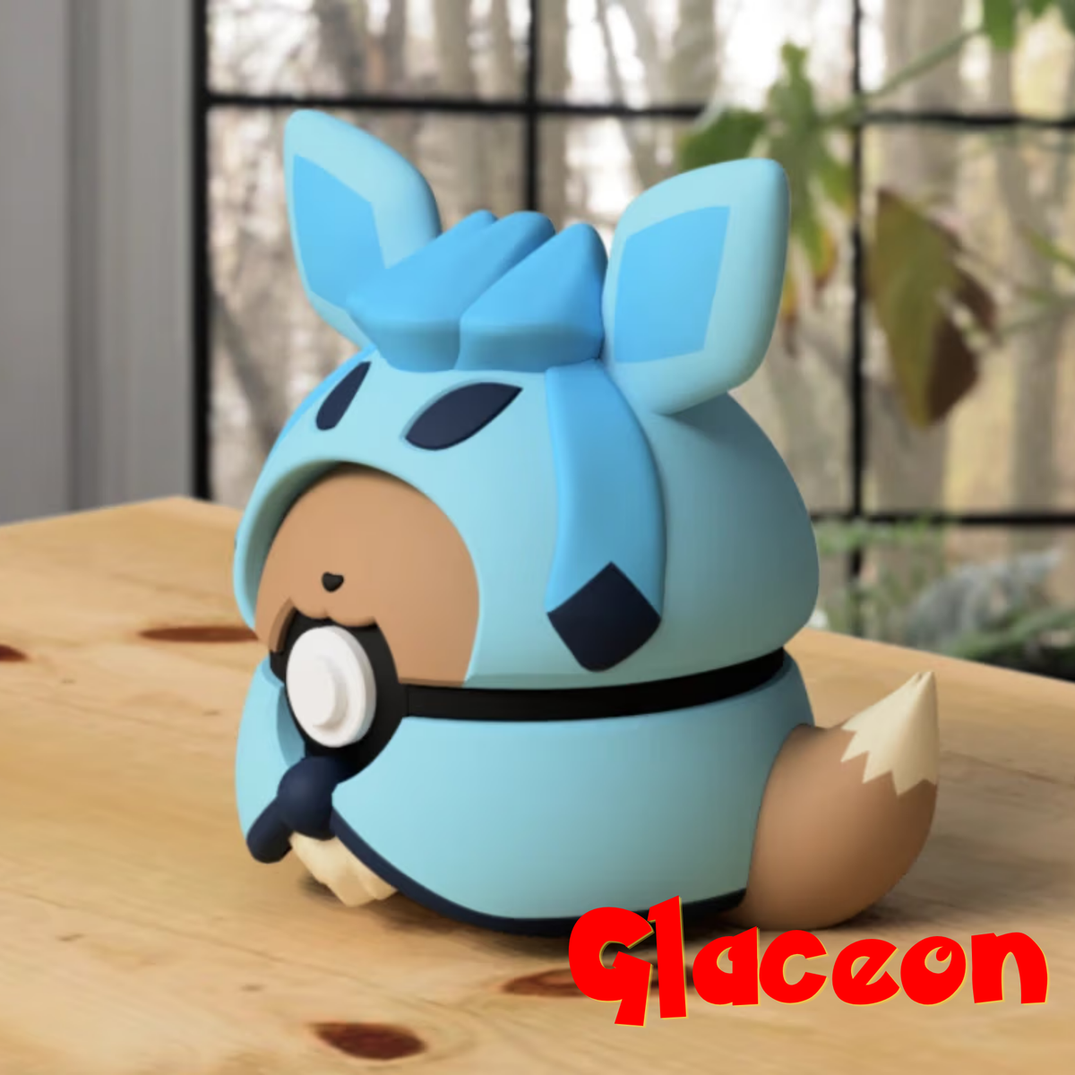 EeveePoncho Ball – 3D Gedruckter Pokéball Clicker Eevee Poncho Series Eeveelution | PRNT&more