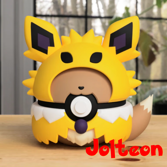 EeveePoncho Ball – 3D Gedruckter Pokéball Clicker Eevee Poncho Series Eeveelution | PRNT&more