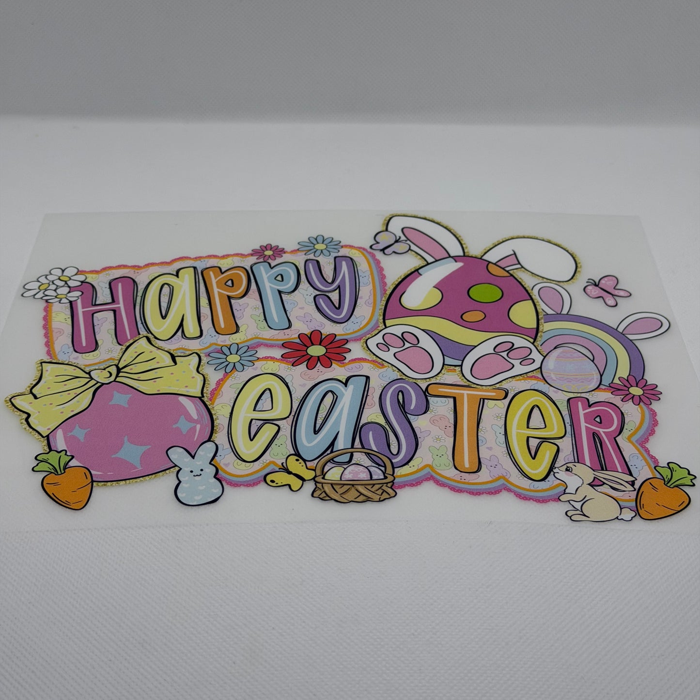 Cartoon Ostern DTF Transfer – Frohe Ostern | PRNT&mehr 