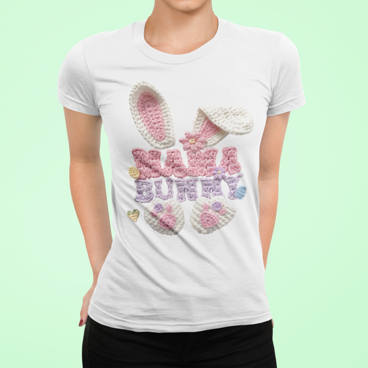 Faux Yarn Mama Hase DTF Transfer – Ostern | PRNT&more