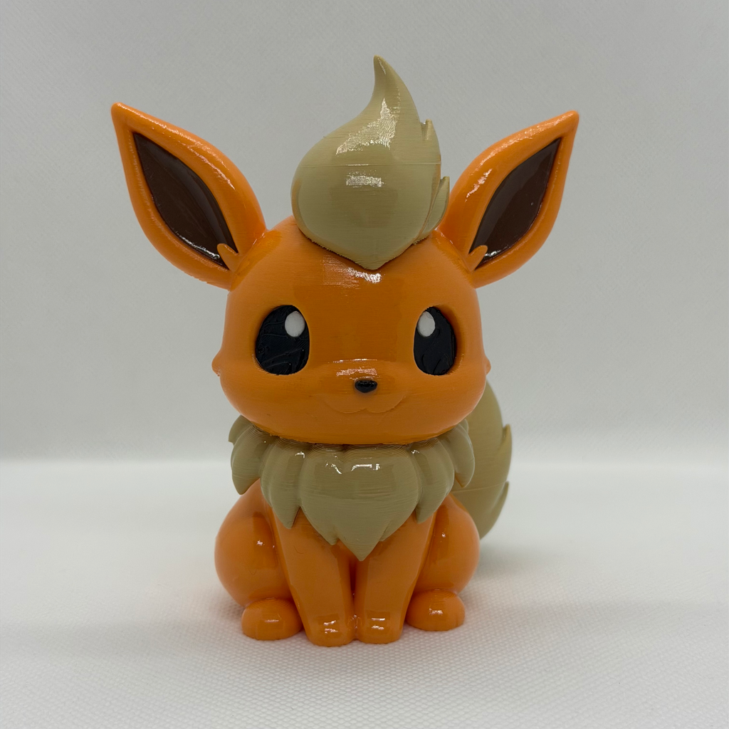 Flareon Figur Schweiz | 3D gedruckte Flareon Pokémon Figur | PRNT&more