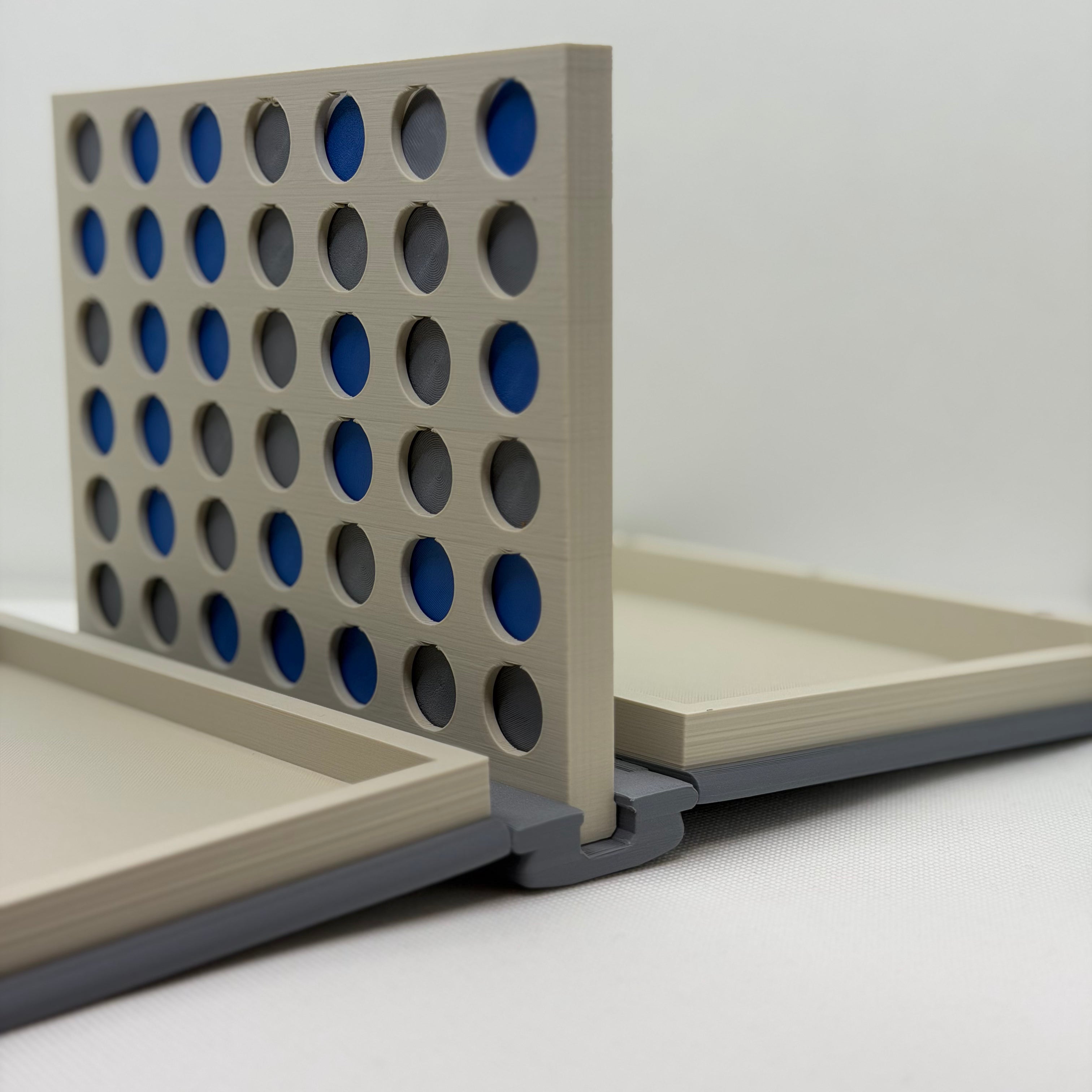 FoldConnect – Vier Gewinnt Buch Brettspiel – 3D Druck | PRNT&more