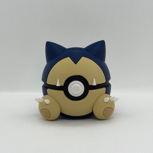 SnorlaxBall – 3D Druck Snorlax Pokéball Clicker Sammlerstück | PRNT&more