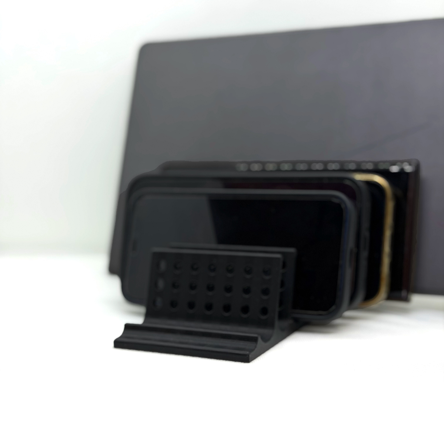 7-Fach Handy & Tablet Organizer – 3D Druck Schreibtisch | PRNT&mehr 