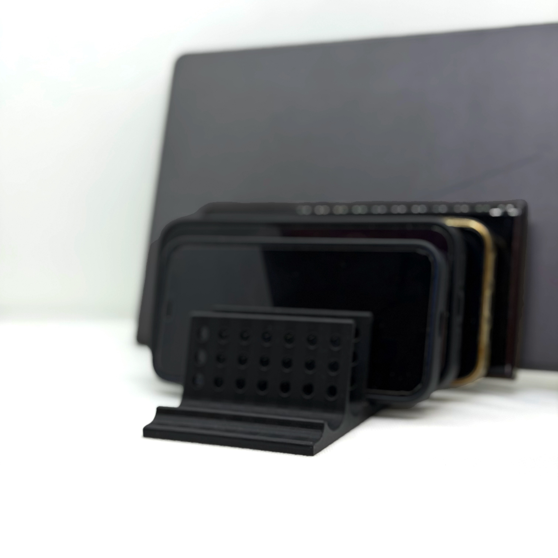 7-Fach Handy & Tablet Organizer – 3D Druck Schreibtisch | PRNT&more