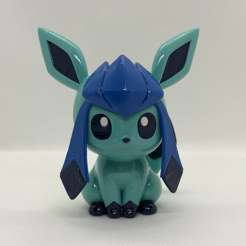 Glaceon Figur Schweiz | 3D gedruckte Glaceon Pokémon Figur | PRNT&more