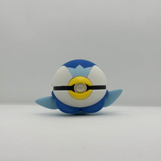 PiplupBall – 3D Gedruckter Pokéball Clicker Piplup Handgefertigt Schweiz | PRNT&more