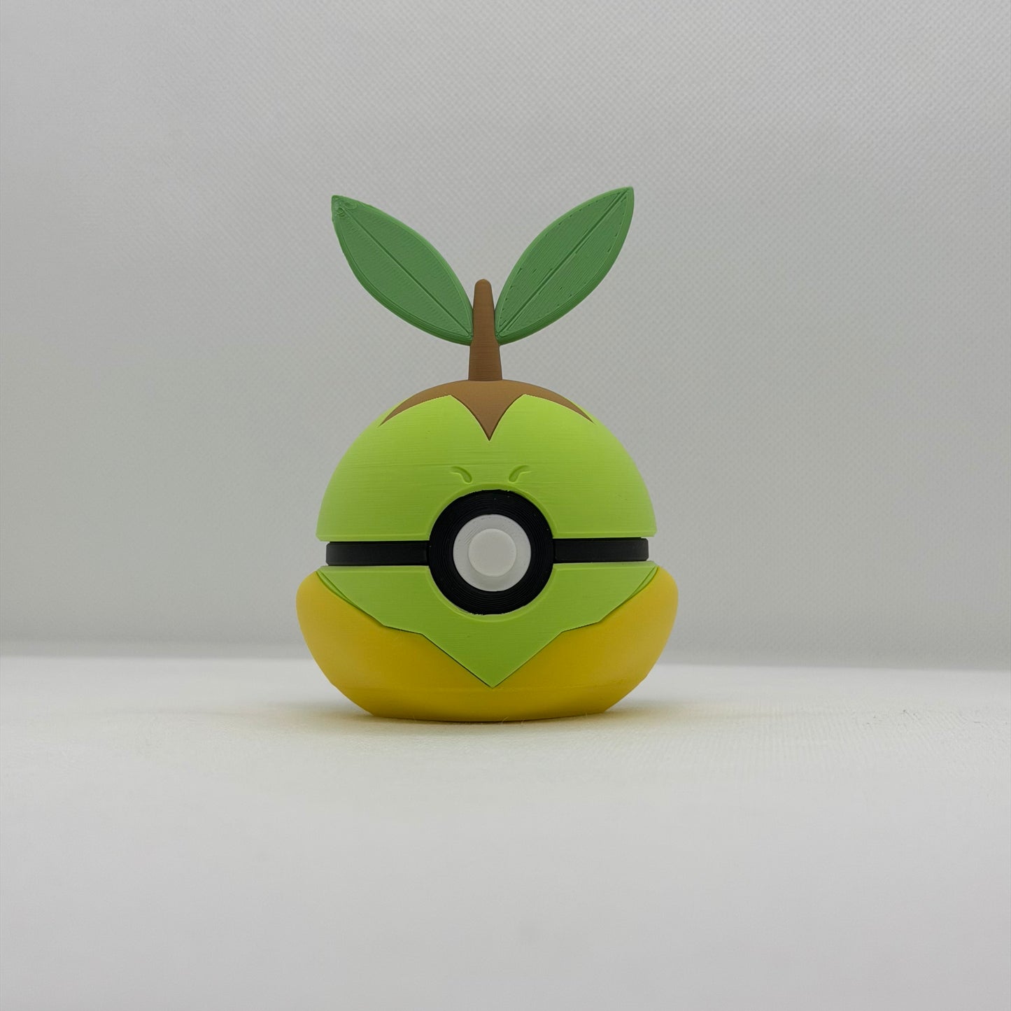 TurtwigBall – 3D Gedruckter Pokéball Clicker Turtwig Handgefertigt Schweiz | PRNT&more