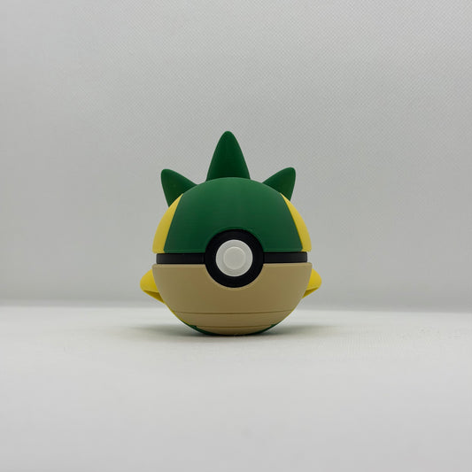 SnivyBall – 3D Gedruckter Pokéball Clicker Snivy Handgefertigt Schweiz | PRNT&more