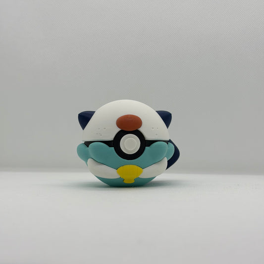 OshawottBall – 3D Gedruckter Pokéball Clicker Oshawott Handgefertigt Schweiz | PRNT&more