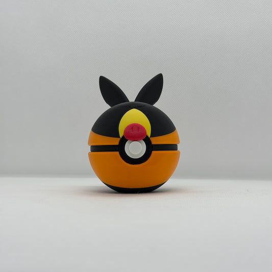 TepigBall – 3D Gedruckter Pokéball Clicker Tepig Handgefertigt Schweiz | PRNT&more