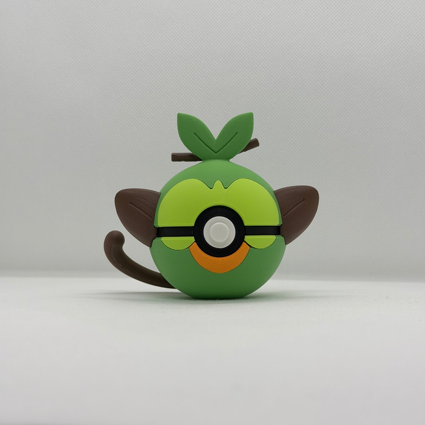 GrookeyBall – 3D Gedruckter Pokéball Clicker Grookey Galar Handgefertigt Schweiz | PRNT&more