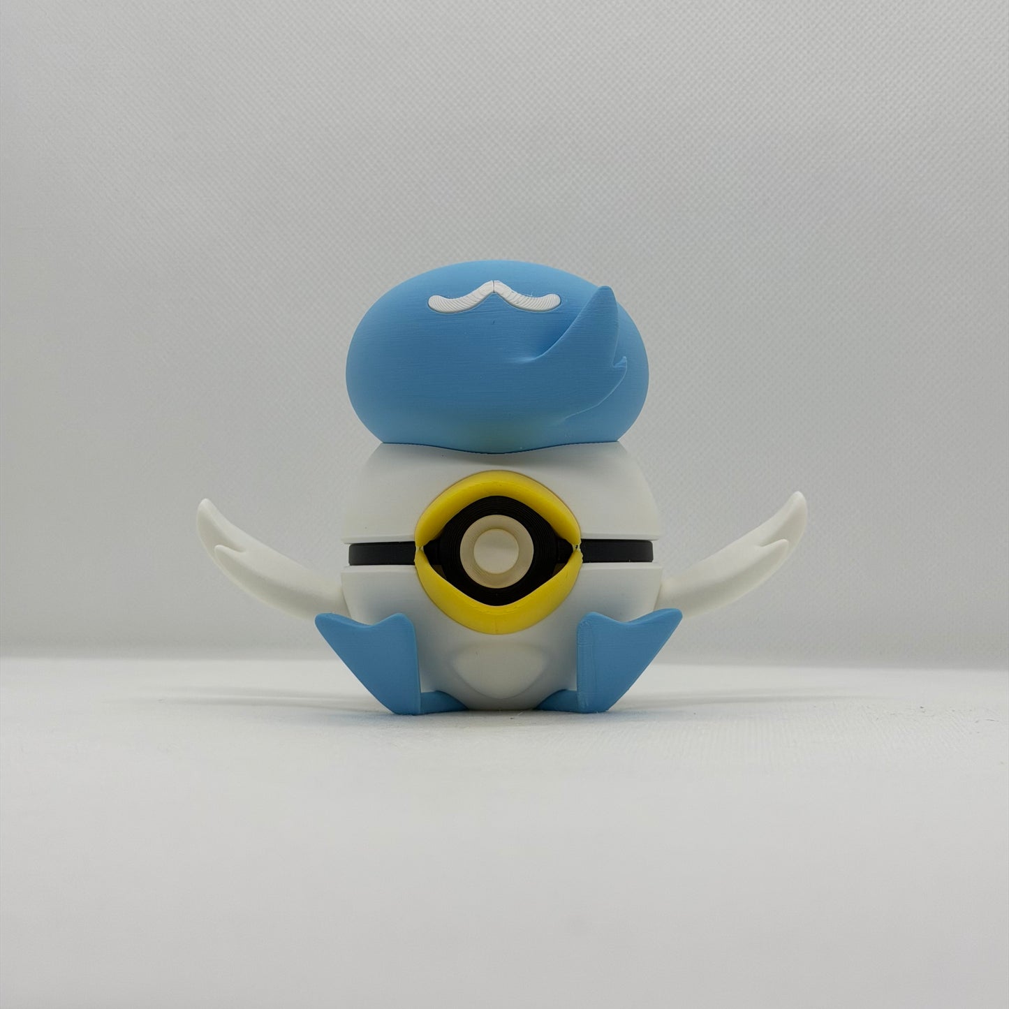 QuaxlyBall – 3D Gedruckter Pokéball Clicker Quaxly Paldea Handgefertigt Schweiz | PRNT&more
