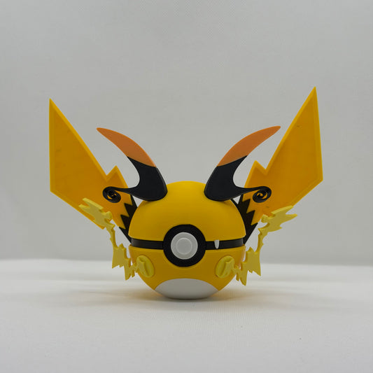 MegaRaichuBall – 3D Gedruckter Pokéball Clicker Mega Raichu X Handgefertigt Schweiz | PRNT&more