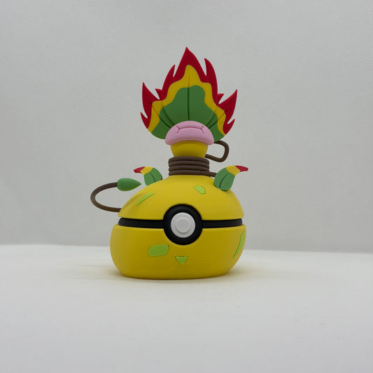 MegaVictreebelBall – 3D Gedruckter Pokéball Clicker Mega Victreebel Handgefertigt Schweiz | PRNT&more