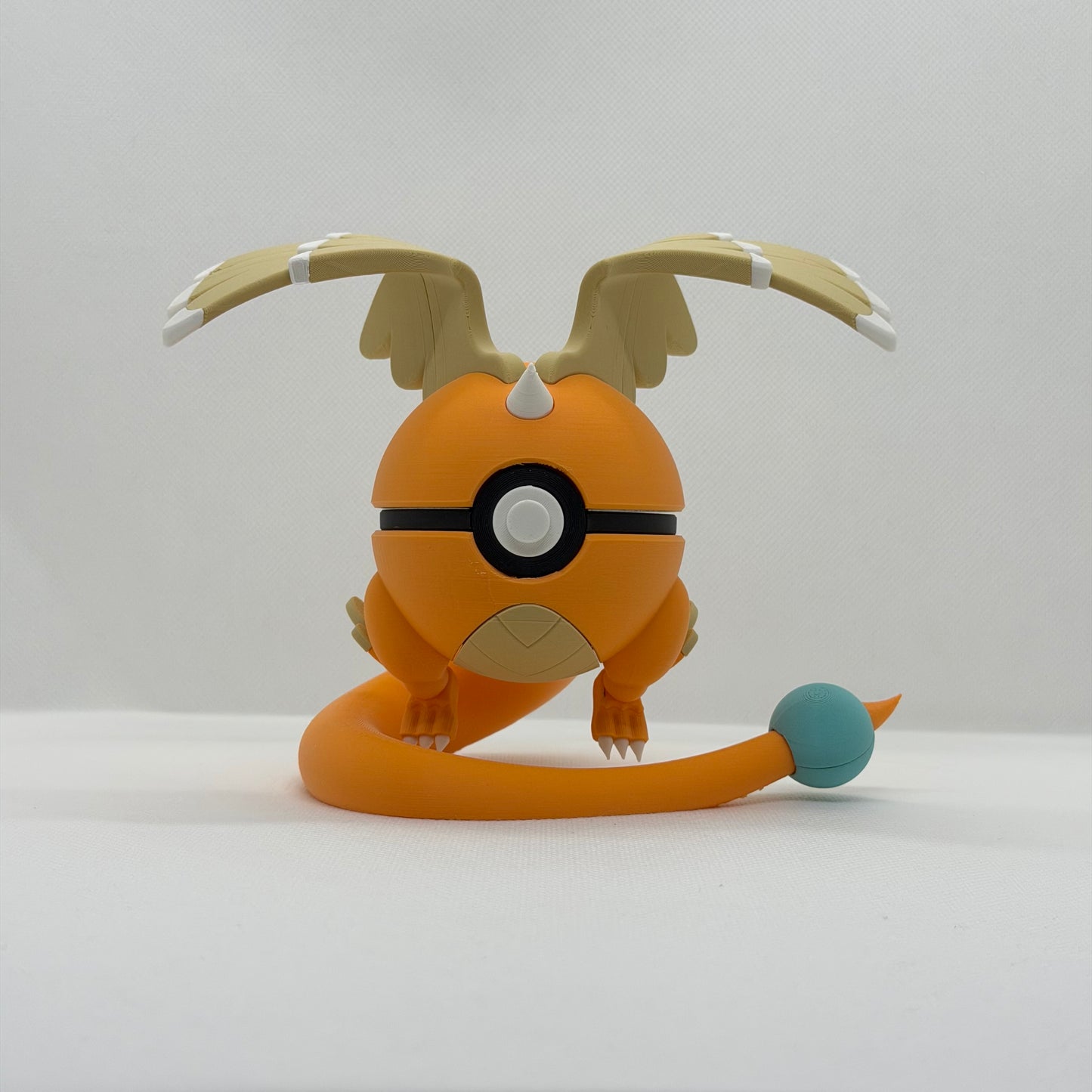 MegaDragoniteBall – 3D Gedruckter Pokéball Clicker Mega Dragonite Handgefertigt Schweiz | PRNT&more